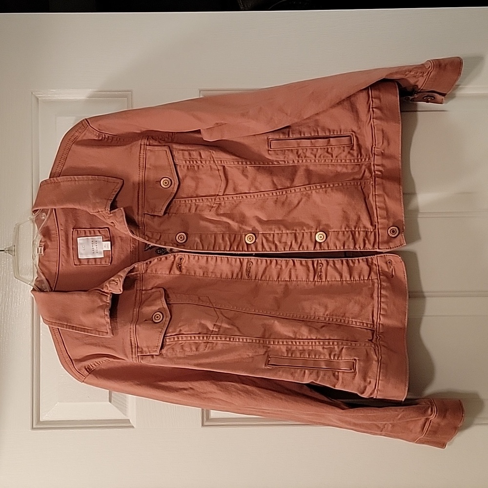 LC Lauren Conrad Floral Jacket Size XL
